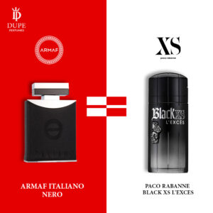 ARMAF ITALIANO NERO Dupe paco Rabanne Black Xs L'EXCES