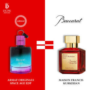 ARMAF ORIGINALS SPACE AGE EDP Dupe Baccarat Rouge 540 By Maison Francis Kurkdjian