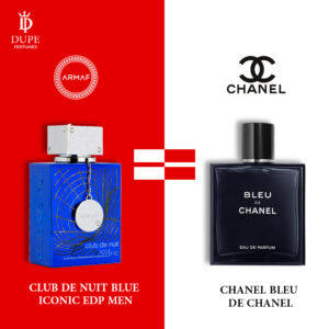 CLUB DE NUIT BLUE ICONIC EDP 105ML Dupe Chanel Bleu De Chanel