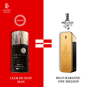 CLUB DE NUIT MAN Dupe Paco Rabanne One Million