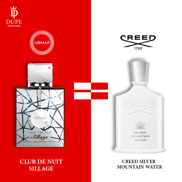 CLUB DE NUIT SILLAGE 105ML EDP Creed Silver Mountain Water