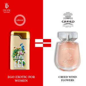 Armaf EGO EXOTIC FOR WOMEN Dupe Creed Wind Flowers