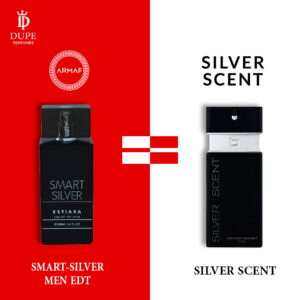 ESTIARA 100ML SMART-SILVER MEN EDT Dupe silver scent