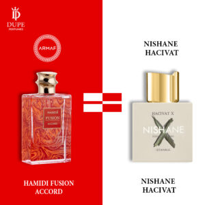 HAMIDI FUSION ACCORD 85ML EDP Dupe Nishane Hacivat