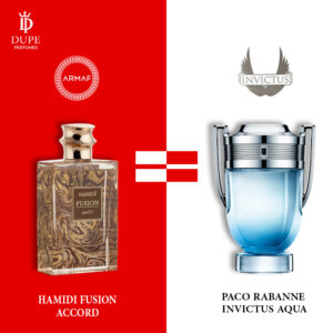 HAMIDI FUSION AMITY 85ML EDP Dupe Paco Rabanne Invictus Aqua