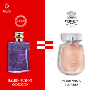 HAMIDI FUSION CONCORD 85ML EDP Dupe Creed Wind Flowers