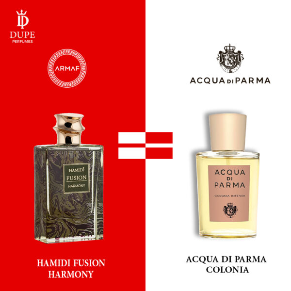 HAMIDI FUSION HARMONY 85ML EDP Dupe Acqua di Parma Colonia