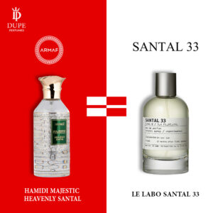 HAMIDI MAJESTIC HEAVENLY SANTAL 85ML EDP Dupe Le Labo Santal 33