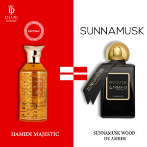 HAMIDI MAJESTIC ROYAL AMBER 85ML EDP Dupe Sunnamusk Wood De Amber
