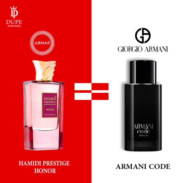 HAMIDI PRESTIGE HONOR 80ML EDP Dupe Giorgio Armani Armani Code