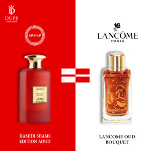 HAMIDI SHAMS EDITION AOUD 100ML AQUA Dupe lancome oud bouquet