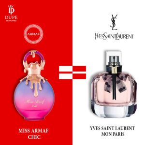 MISS ARMAF CHIC 100ML Dupe Yves Saint Laurent Mon Paris