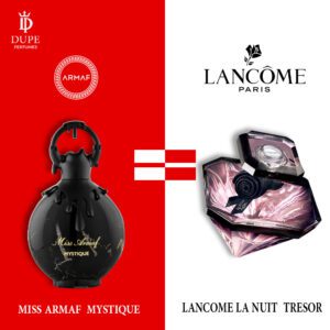 MISS ARMAF MYSTIQUE 100ML Dupe  Lancome La Nuit Tresor
