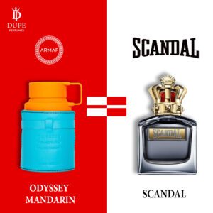 ODYSSEY MANDARIN SKY LIMITED EDITION 100ML Dupe Jean Paul Gaultier Scandal MEN