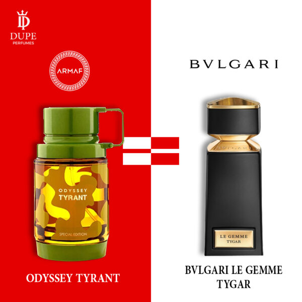 Armaf ODYSSEY TYRANT 100ML Dupe Bvlgari Le Gemme Tygar