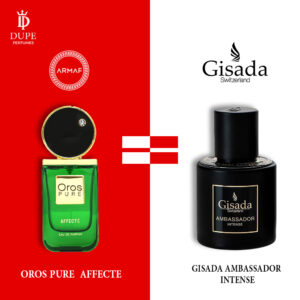 OROS PURE AFFECTE 100ML EDP Dupe GISADA AMBASSADOR INTENSE