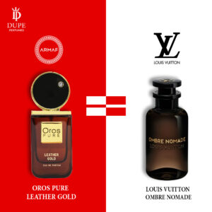 OROS PURE LEATHER GOLD 100ML EDP Dupe LOUIS VUITTON OMBRE NOMADE