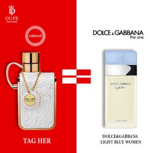 ARMAF TAG HER 100ML Dupe DOLCE&GABBANA LIGHT BLUE WOMEN
