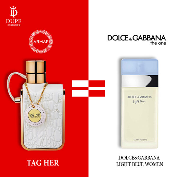 ARMAF TAG HER 100ML Dupe DOLCE&GABBANA LIGHT BLUE WOMEN