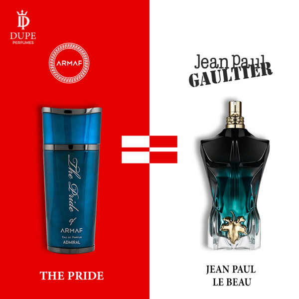 THE PRIDE OF ARMAF ADMIRAL EDP 100ML Dupe JEAN PAUL Le Beau Le Parfum