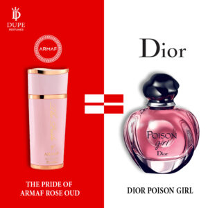THE PRIDE OF ARMAF ROSE OUD POUR FEMME EDP 100ML Dupe DIOR Poison Girl