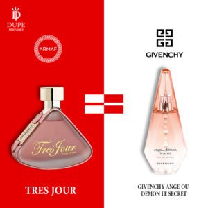 Armaf TRES JOUR 100ML Dupe Givenchy Ange Ou Demon Le Secret