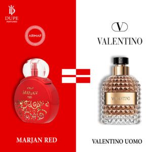 Armaf Marjan Fruity Red EDP 100ML Dupe Valentino Uomo