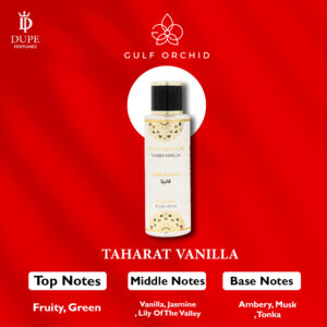 TAHARA VANILLA MUSK BODY MIST