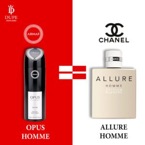 ARMAF OPUS (W) PERFUME SPRAY 200ML DUPE Chanel Allure Homme Edition Blanche