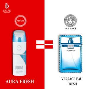 ARMAF AURA FRESH PERFUME SPRAY 200ML DUPE VERSACE EAU FRESH
