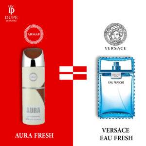 ARMAF AURA FRESH PERFUME SPRAY 200ML DUPE VERSACE EAU FRESH