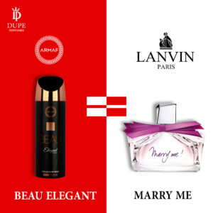 ARMAF BEAU ELEGANT WOMEN PERFUME SPRAY 200ML DUPE Lanvin Marry Me