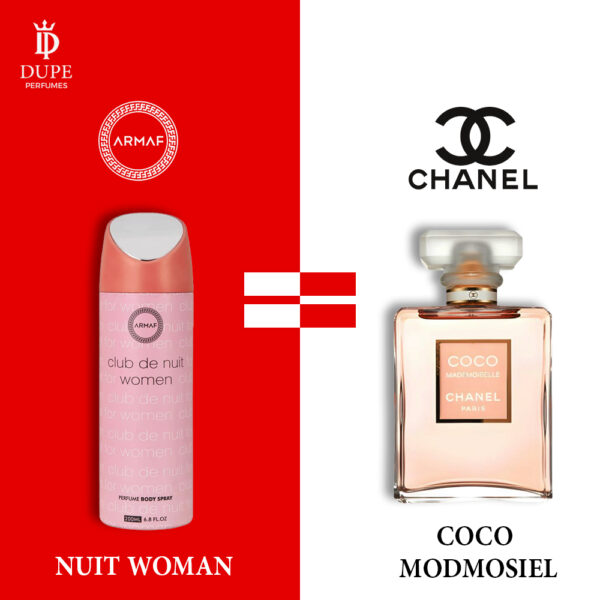 ARMAF CLUB DE NUIT WOMAN PERFUME SPRAY 200ML DUPE COCO MODMOSIEL