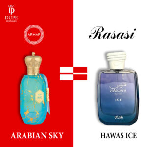 ARMAF ETER ARABIAN SKY 100ML EDP DUPE HAWAS ICE