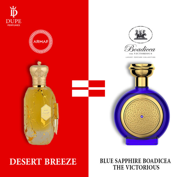 ARMAF ETER DESERT BREEZE 100ML EDP DUPE Blue Sapphire Boadicea the Victorious