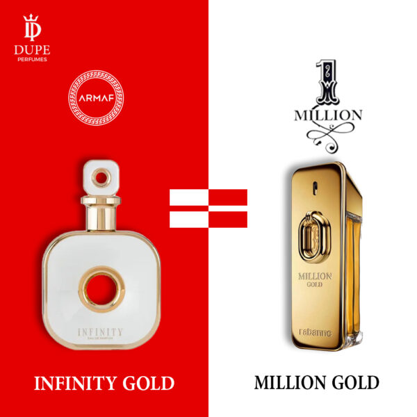 ARMAF INFINITY GOLD 105ML EDP DUPE Paco Rabanne Million Gold
