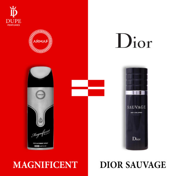 ARMAF MAGNIFICENT POUR (M) PERFUME SPRAY 200ML DUPE DIOR SAUVAGE FREE COOL SPRAY