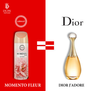 ARMAF MOMENTO FLEUR (W) PERFUME SPRAY 200ML DUPE Dior J'adore