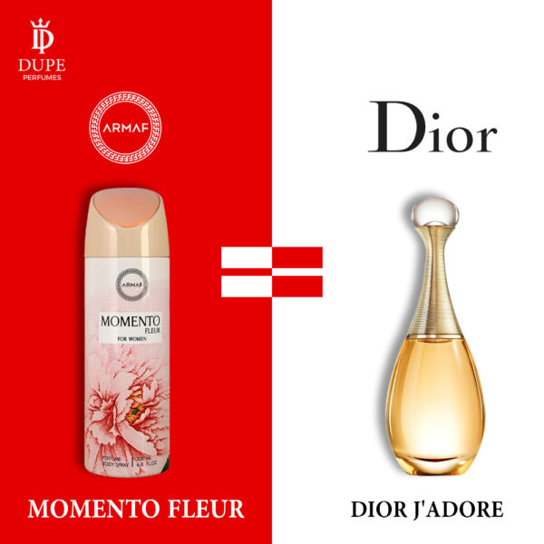 ARMAF MOMENTO FLEUR (W) PERFUME SPRAY 200ML DUPE Dior J'adore