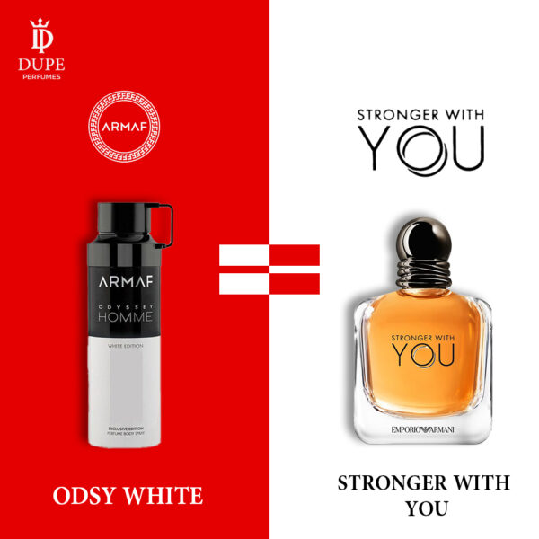 ARMAF ODSY (M) WHITE EDI PERFUME SPRAY 200ML DUPE STRONGER WITH YOU