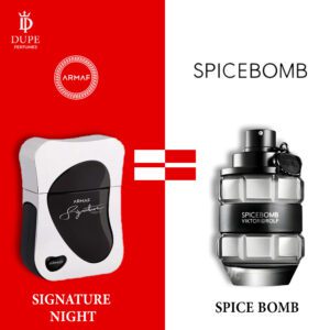 ARMAF SIGNATURE NIGHT (M) PERFUME SPRAY 200ML DUPE VICTOR & ROULF SPICE BOMB