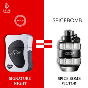 ARMAF SIGNATURE NIGHT (M) PERFUME SPRAY 200ML DUPE VICTOR & ROULF SPICE BOMB