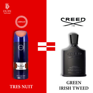 ARMAF TRES NUIT FOR MEN PERFUME SPRAY 200ML DUPE Creed Green Irish Tweed