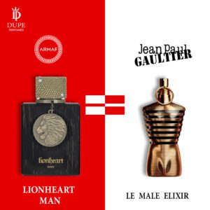 CDN LIONHEART MAN EDP 100ML DUPE Jean Paul Gaultier Le Male Elixir