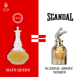 CHECK MATE QUEEN ( WHITE ) EDP 100ML DUPE Scandal Absolu WOMEN