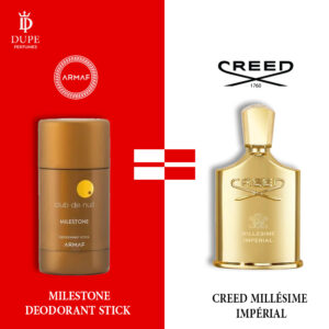 CLUB DE NUIT MILESTONE DEODORANT STICK DUPE Creed Millésime Impérial
