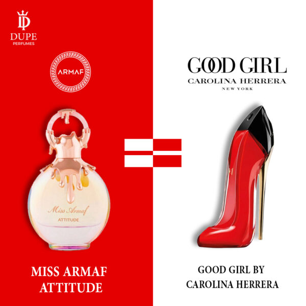 MISS ARMAF ATTITUDE 100ML Dupe Good Girl by Carolina Herrera