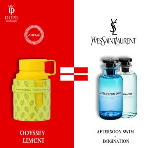 ODYSSEY LIMONI FRESH EDITION 100 ML DUPE Louis Vuitton's Afternoon Swim + Louis Vuitton's IMIGINATION