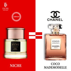 ARMAF NICHE PINK CORAL PERFUME 90ML DUPE Chanel Coco Mademoiselle