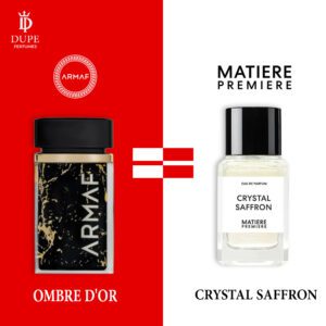 OMBRE D'OR 75ML EDP ARMAF DUPE Crystal Saffron Matiere Premiere